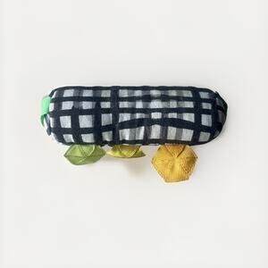 Lovevery Style Black And White Organic Cotton Sensory Crinkle Toy